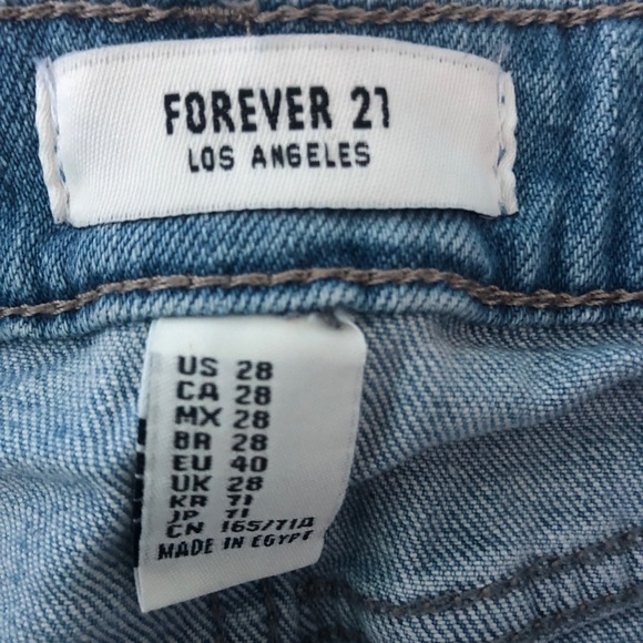 RIPPED JEAN SKIRT - Picture 3 of 3